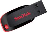 Флешка SanDisk CZ50 [SDCZ50-032G-B35] (32 ГБ) [Cruzer Blade]