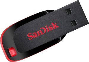Флешка SanDisk CZ50 [SDCZ50-128G-B35] (128 ГБ) [Cruzer Blade]