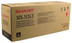 Тонер-картридж Sharp MX312GT, оригинальный, black (черный), ресурс 25000 стр., для Sharp MXM260/310/AR5726/5731/264/314/354