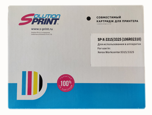 Принт-картридж SolutionPrint SP-X-3315/3325, black (черный), ресурс 5000 стр., для Xerox WorkCentre 3315, WorkCentre 3325