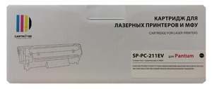 Картридж SolutionPrint SP-PT-PC-211EV, black (черный), ресурс 1600 стр., для PANTUM P2200/P2207/P2500/P2507/P2500W; M6500/M6550/M6607