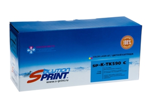 Тонер-картридж SolutionPrint SP-K-TK590C (TK-590C), cyan (голубой), ресурс 5000 стр., цена — 1790 руб.
