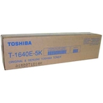 Тонер Toshiba T-1640E (5K) [6AJ00000023/6AJ00000194], оригинальный, black (черный), ресурс 5000 стр., для Toshiba E-Studio 163/165/166/167/203/205/206/207