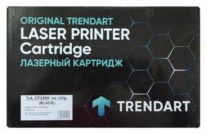 Картридж TrendArt TrACF259X/057Hnochip, совместимый, black (черный), ресурс 10000 стр., для HP LaserJet Pro M304a/M404dn/dw,/n; M428dw/fdn/fdw; Canon i