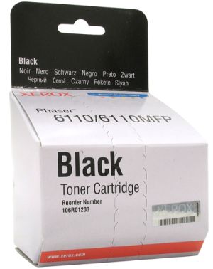 Тонер-картридж Xerox 106R01203, оригинальный, black (черный), ресурс 2000 стр., цена — 6240 руб.